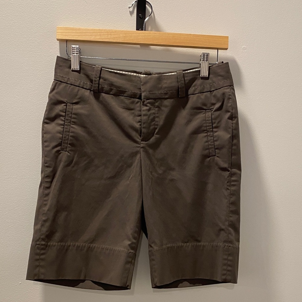 Banana Republic Taupe Martin Fit Trousers